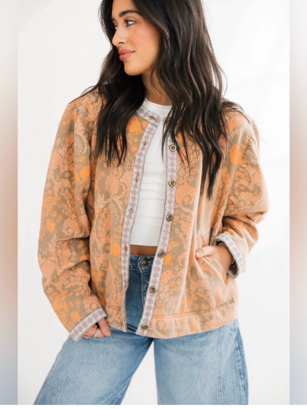 Free People Sweater Jacket